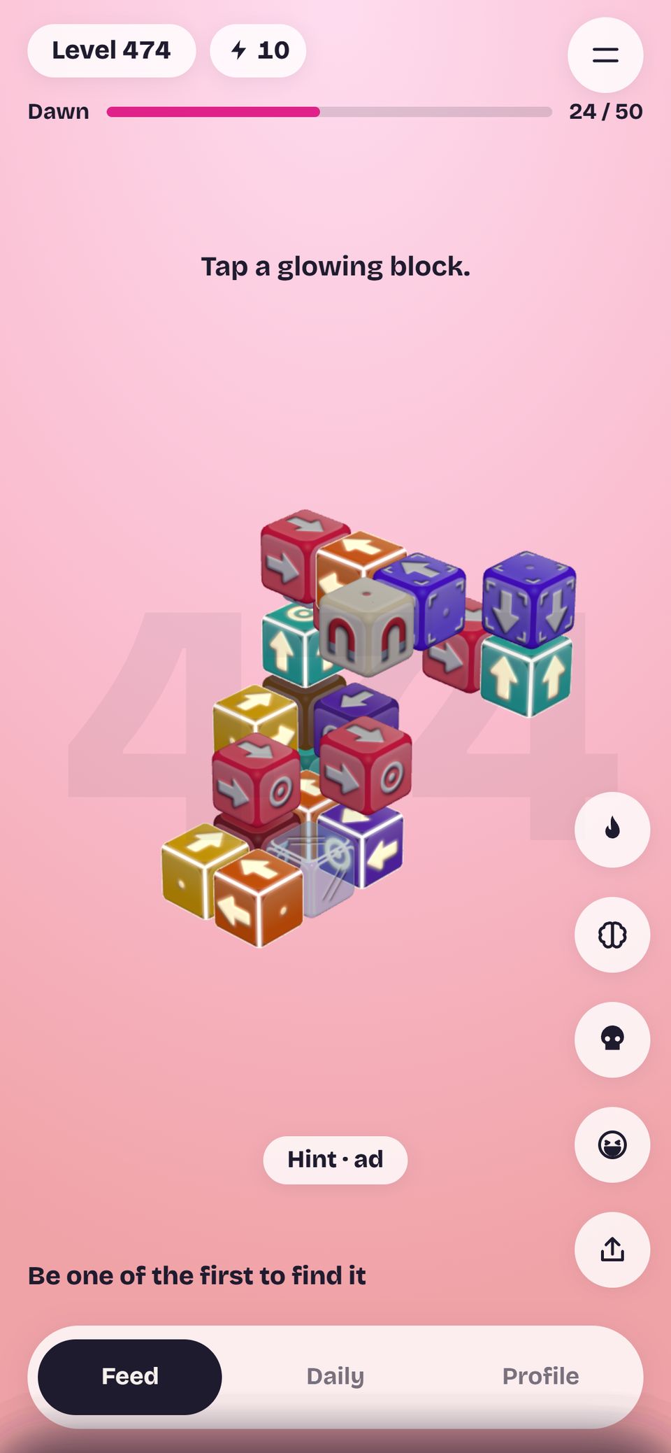 Cascube — 500 levels, 10 pastel worlds